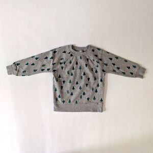 Hanna Andersson Holiday Print Sweatshirt In French Terry